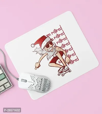 Bhakti SELECTION Skater Santa : Cute Designer Mouse Pad for Kids Best Gift for Secret Santa-thumb5