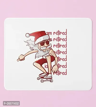 Bhakti SELECTION Skater Santa : Cute Designer Mouse Pad for Kids Best Gift for Secret Santa-thumb4