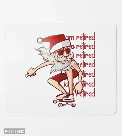 Bhakti SELECTION Skater Santa : Cute Designer Mouse Pad for Kids Best Gift for Secret Santa-thumb2