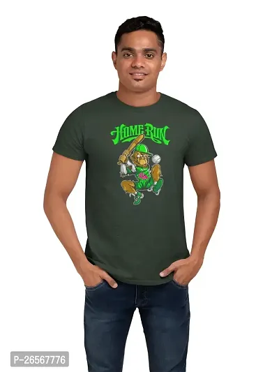 Bhakti SELECTIONHome Run, Monkey Playing (Green T)- Foremost Gifting Material for Your Friends and Close Ones