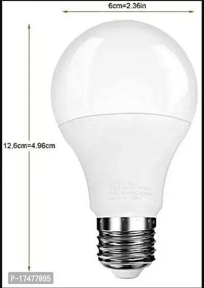 Premium Quality Led Balb 12W(Set Of 3 Bulb)