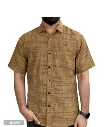 Stylish Fancy Cotton Short Sleeves Casual Shirts For Men