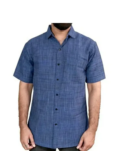 Trendy Cotton Short Sleeves Casual Shirt 