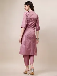 Stylish Peach Art Silk Kurta Bottom Set For Women-thumb4