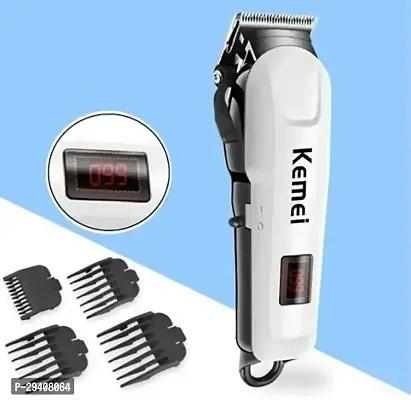 KB-809 Professional Rechargeable and Cordless Hair Trimmer,Stainless Steel, Body Grooming, Hair Clipping-thumb0