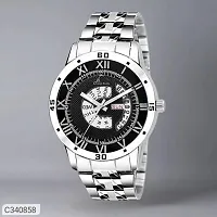 Silver Color Metal Wrist Watch-thumb1