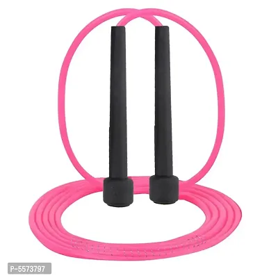 Stylish Plastic Pencil Speed Tangle-Free Skipping Rope for Adults  Kids-thumb0