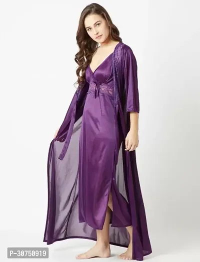 Stylish Satin Nightdress for Women