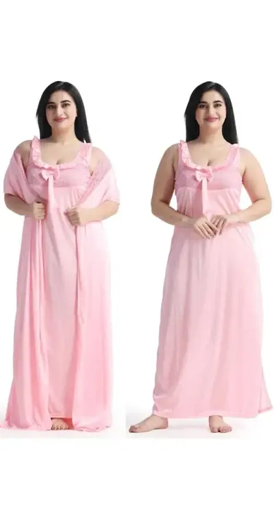 Must Have Satin Nighty Set Women's Nightwear 