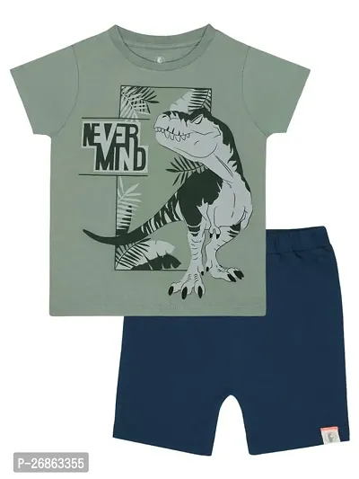 Stylist Cotton Printed Clothing Set For Baby Boys-thumb0