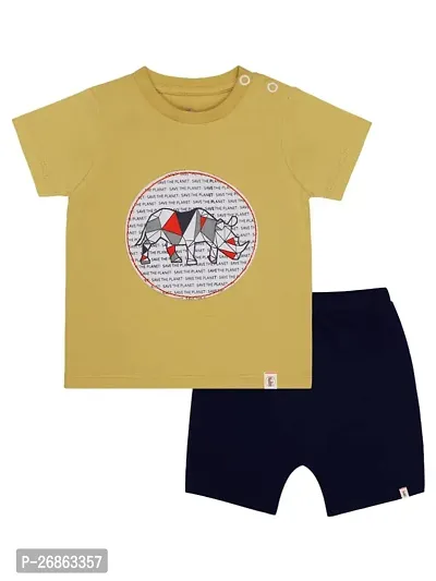 Stylist Cotton Printed Clothing Set For Baby Boys