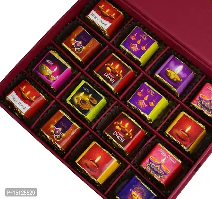 Midiron Diwali Celebration Chocolate Gifts Box Hamper, Special Handmade Chocolate Box for Diwali,Bhai Dooj, Festive Gifts Box|Celebration Gifts Hamper-Chcolates-thumb2