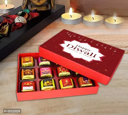 Midiron Diwali Celebration Chocolate Gifts Box Hamper, Special Handmade Chocolate Box for Diwali,Bhai Dooj, Festive Gifts Box|Celebration Gifts Hamper-Chcolates