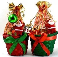 Midiron Gift Hamper for Christmas |Christmas  New Year Gift Combo|Christmas Chocolates Gift | Festive Hamper for New Year with Xmas Chocolates Basket with Miniature Small Christmas Tree-thumb3