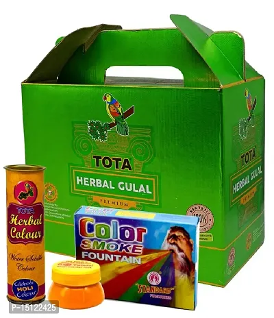 MEYOU Holi Herbal Color Pack 5 | Chandan Tika |Herbal Water Color | Color Fountain IZ22HoliPremiumGPWC1GT1CF1-001-thumb0