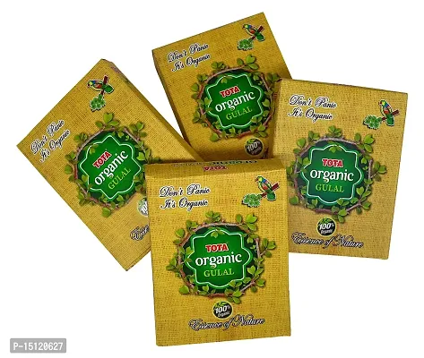 ME  YOU Holi Herbal Gulal | Herbal Organic, Pure Natural Gulal in Gift Box | Pack of 4 (Green, Blue, Yellow, Orange)-thumb2