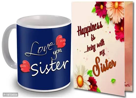 ME & YOU Gift for Sister | Return Rakhi Gift for Sister | Birthday Gift for Sister | Anniversary Gift for Sister | Rakshabandhan Gift for Sister IZ22DTSisterCDMU-47