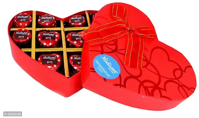 Midiron Beautiful Romantic Gift Hamper For Love One/Wife/Girlfriend |Anniversary  Birthday Gifts For Lover With Handmade Chocolates, Soft Teddy, Artificial Red Rose  Love Greeting Card-thumb4