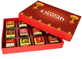 Midiron Diwali Chocolate Gift|Handmade Chocolates Combo Diwali Gift|Festive Diwali Hamper-Chocolate Box, Deepawali Greeting Card  Tealight Scented Jasmine Fragrance Candle-thumb3