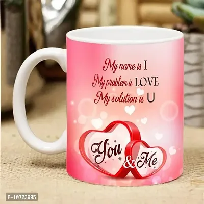 ME & YOU Coffee Mug for Girlfriend, Gift for Wife, Birthday Gift for Girls, Gift for Boyfriend ( Coffee Mug)