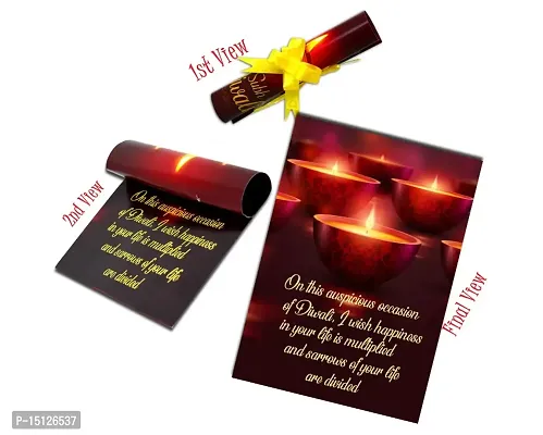 Midiron Handmade Chocolate Bar Gift Hamper For Diwali | Diwali Gift Combo | Festive Hamper Gift| Deepawali Gift Pack - Chocolate Bar With Shubh Deepawali Letter Card-thumb4
