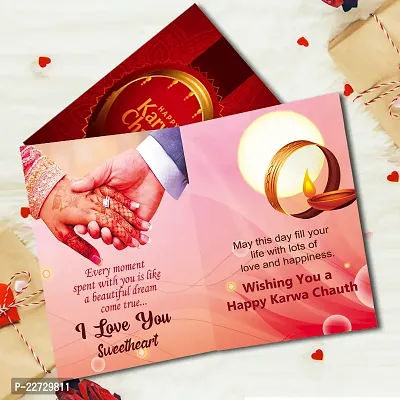 ME  YOU Lovely Gift for Wife | Romantic Karwa Chauth Gift for Wife, Girlfriend, Special One | Karwa Chauth Unique Gifts| Karwa Chauth Gift Box with Coffee Mug, Artificial Rose  Card-thumb2