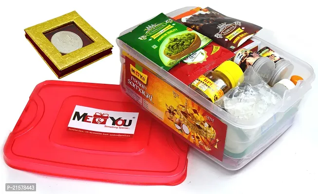 ME  YOU Pooja Items for Special Festivals | Pooja Samagri for Diwali, Navratri, Dusshera, Hawan, Ganesh Chauth  Housewarming Pooja | Pooja Kit | Navratrinbsp;poojanbsp;allnbsp;samagrinbsp;kit with Silver Coin-thumb0