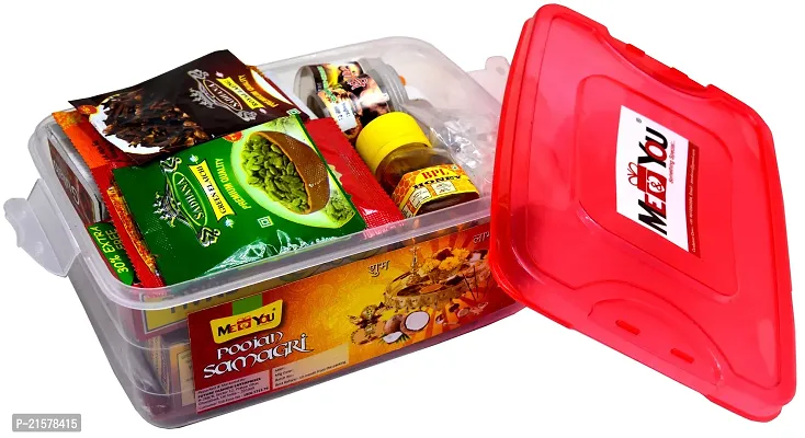 ME  YOUnbsp;Pooja Kit with all Ingredients-  Pooja Items for Navratri, Durga Pooja, Diwali, Dusshera| Pooja Kit For Housewarming Pooja | Indian Festival Pooja Kit | Festival pooja Kit