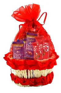 Midiron Festival Gifts Box Hamper|Merry Christmas Gift Combo |Chirstmas Gift Combo| New Year Gift Pack| Chirstmas Chocolate Basket, Santa Claus Cap, Miniature X-mas Tree  Greeting Card-thumb3