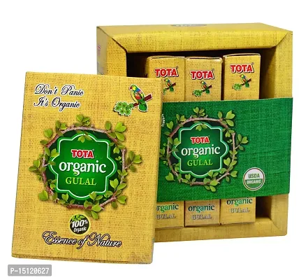 ME  YOU Holi Herbal Gulal | Herbal Organic, Pure Natural Gulal in Gift Box | Pack of 4 (Green, Blue, Yellow, Orange)-thumb0