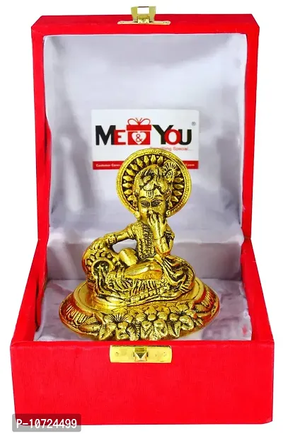 ME & YOU Diwali Krishna Statue Gift Combo|Diwali Gifts Hamper|Idol Diwali Gift |Festive Hamper with Krishna Statue, Diwali Greeting Card & Tealight Scented Vanilla Fragrance Candle-thumb3