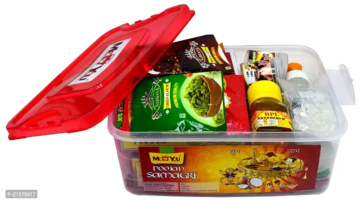 ME  YOUnbsp;All In One Pooja Kit -  Pooja Items for Special Festivals |  Pooja Samagri for Diwali, Navratri, Dusshera, Hawan  Housewarming Pooja | Indian Festival Pooja Kit |Puja Kit with 25 Samagri Item