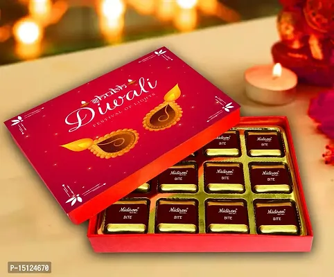 Midiron Diwali Chocolate Gift Box | Handmade Chocolate Gifts Box for Diwali| Special Chocolate Gifts for Diwali| Diwali Celebration Gifts| Chocolate Box Gifts for Festivals | Chocolate Box|