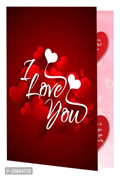 ME  YOU Valentine's Week Day Gift Hamper | Romantic Gift For Wife/Husband/Girlfriend/Lover | Valentines Day Gift | Rose Day | Unique Love Gift-Red Teddy  Love Card-thumb4