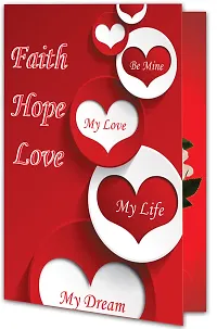 ME  YOU Romantic Greeting Card for Girlfriend, Boyfriend, Wife, Husband and Special Someone For Valentine's Day and Special Occasion | Valentine's Day Gift Hamper-thumb3