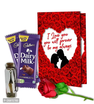 This Love Gift Hamper is designed for express your feeling to your partner on Valentine's Day and Specially ideal for 7 Days of Valentine's Week - Rose Day, Propose Day, Chocolate Day, Teddy Day, Prom