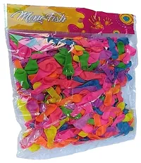 Holi Pichkari with 200 Balloons |Holi Water Balloon Pump For Kids Pumping Station With Non Toxic |Holi Balloons For Boys and Girls Multicolor Material Rubber-thumb1