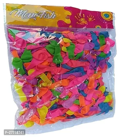Holi Pichkari with 200 Balloons |Holi Water Balloon Pump For Kids Pumping Station With Non Toxic |Holi Balloons For Boys and Girls Multicolor Material Rubber-thumb2