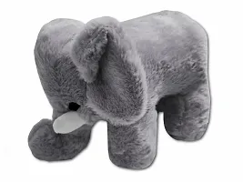 Elephant  Stuffed Animals Grey l Elephant Plushie Cuddly Pillow Gift for Kids-thumb2