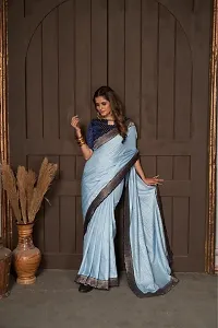 Beautiful Cotton Silk Saree with Blouse piece-thumb4