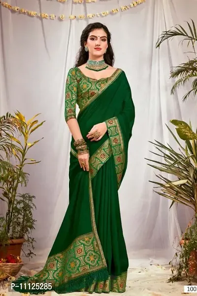 Beautiful Silk Cotton Saree with Blouse piece