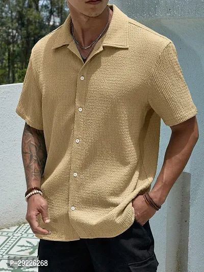 Stylish Polyester Casual Shirt for Men-thumb0