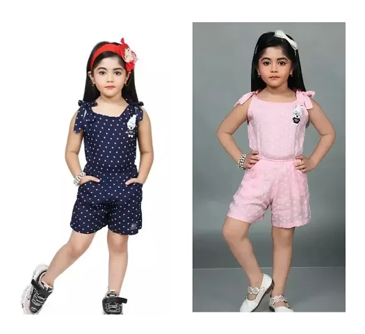 Fabulous Jumpsuit For Girls Pack of 2