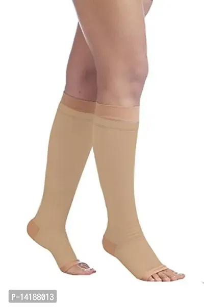 Vein Stockings Class 1 Below Knee- 1 Pair  Size- L-thumb0