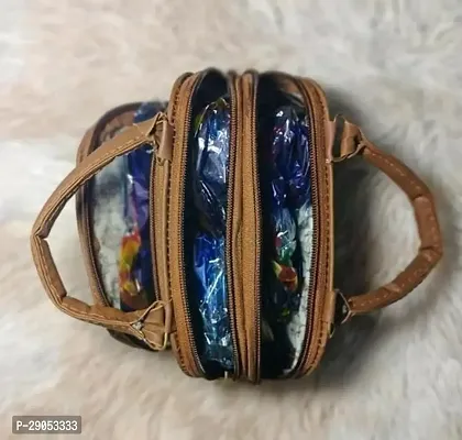Stylish Beige PU  Handbags For Women-thumb3