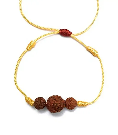 Macrame Thread Bracelet Rakhi Band For Your Friend Brother & Bhabhi