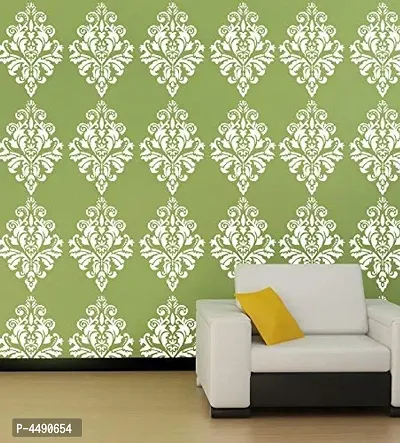 Floral stencil for painting walls | Reusable flower stencils for DIY wall  painting