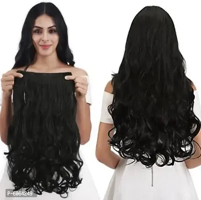 HAIR EXTENSION CURLY BLACK