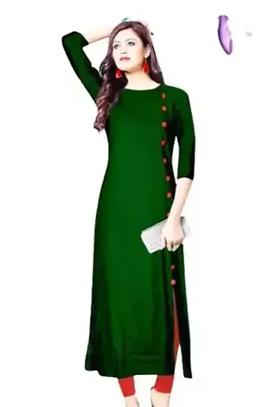 Stylish Solid Kurta For Women