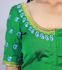 Green Embroidered Blouse  by Madhuri Dixit-thumb3